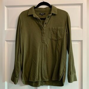 Madewell Popover Flannel - Oversized